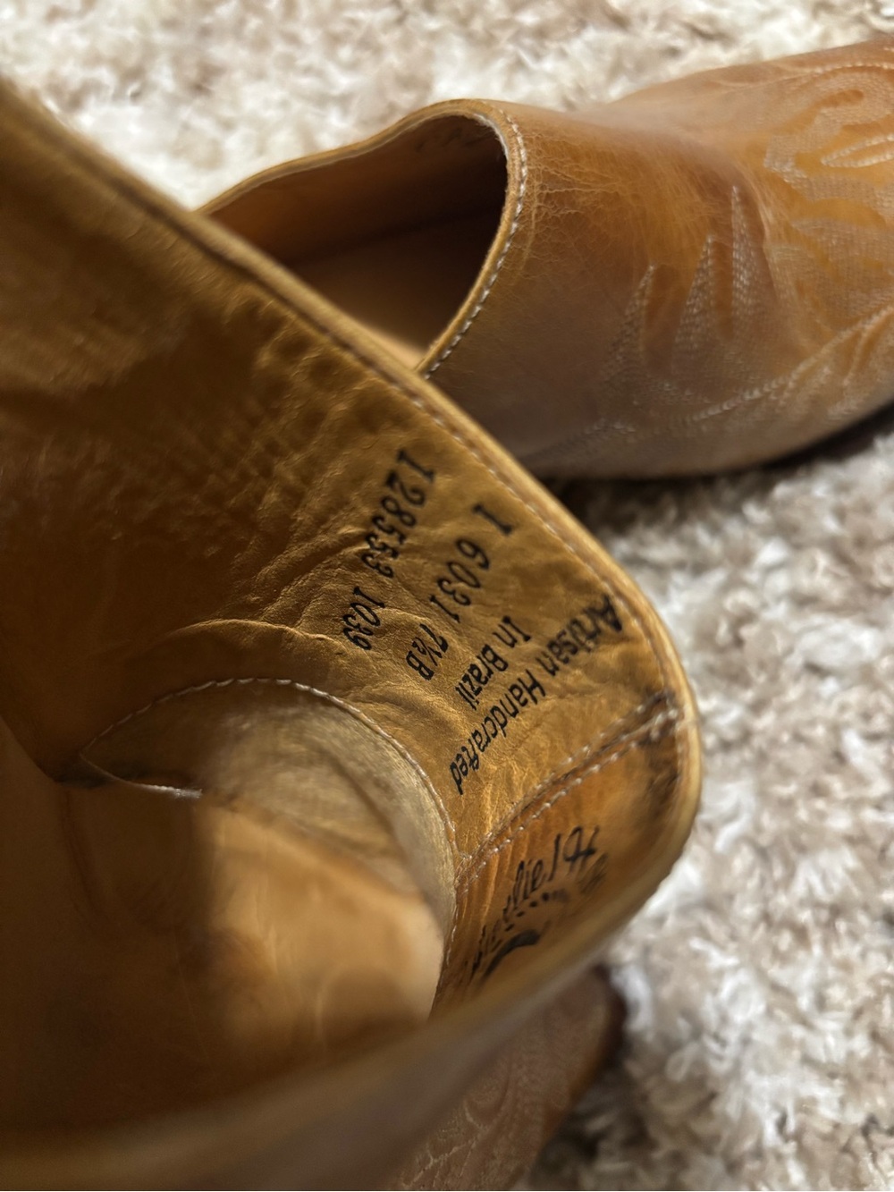 Charlie 1 Horse by Lucchese Snip Toe Mules - Picture 5 of 6